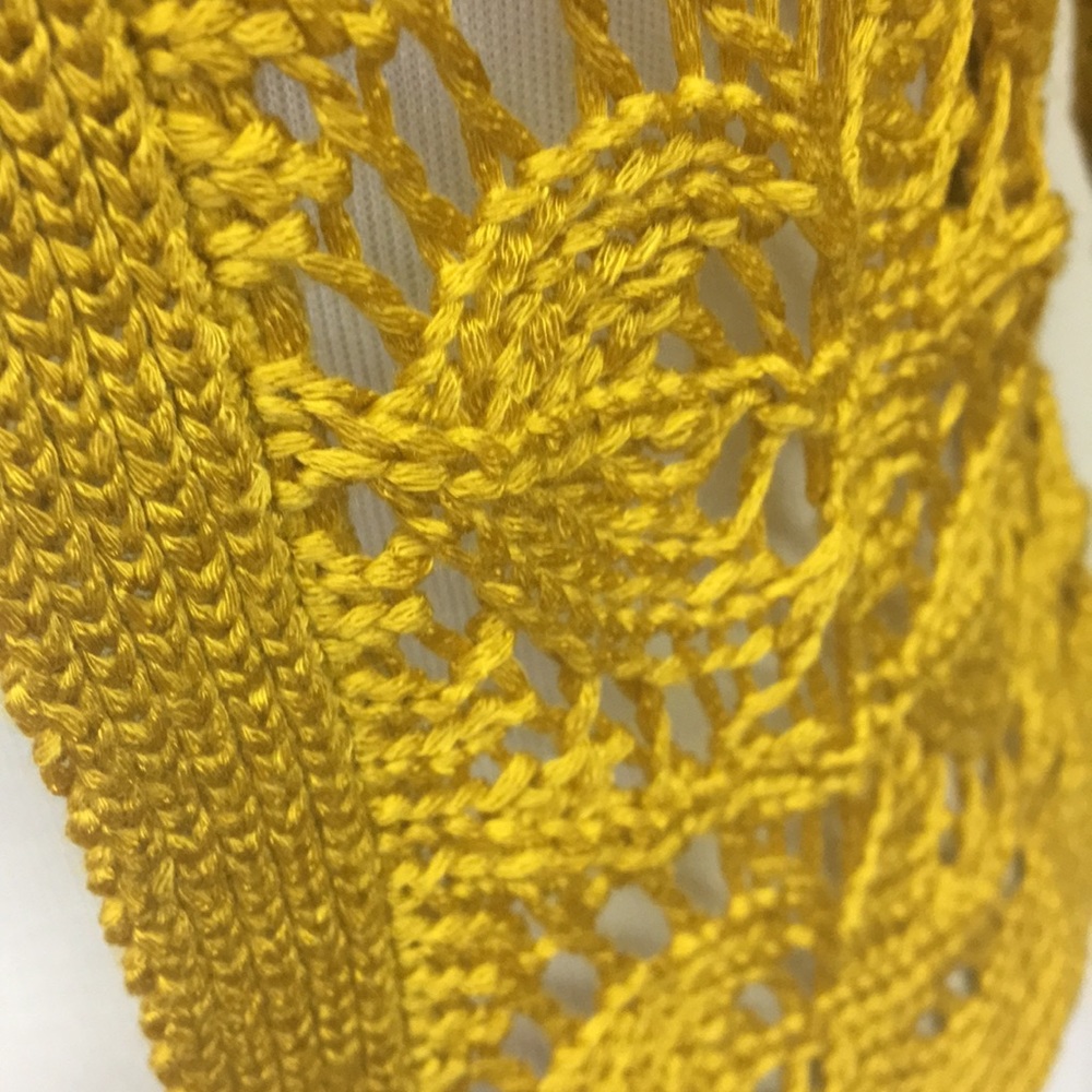 Bongo Crocheted Shawl Sweater - Picture 3 of 4